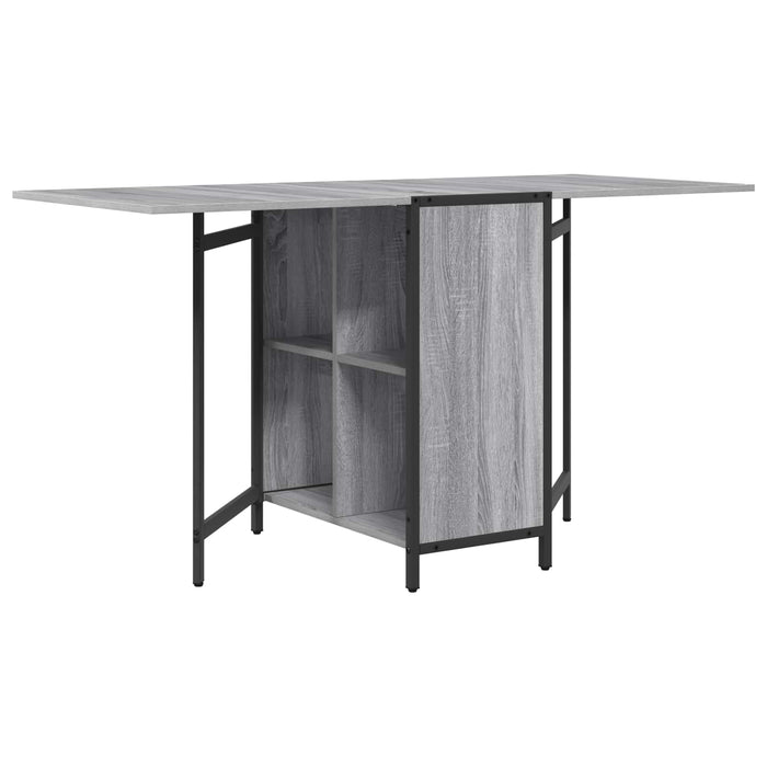 Masă de dining 144 x 60 x 75 cm Lemn prelucrat Sonoma gri - WALTI WALTI