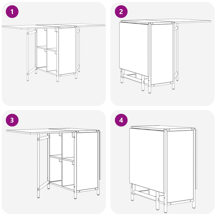 Masă de dining 144 x 60 x 75 cm Lemn prelucrat Sonoma gri - WALTI WALTI