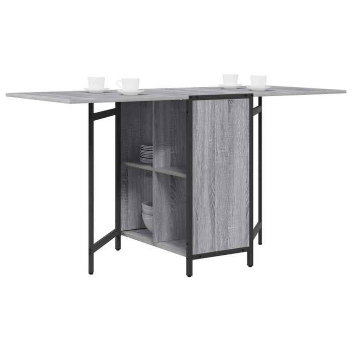 Masă de dining 144 x 60 x 75 cm Lemn prelucrat Sonoma gri - WALTI WALTI