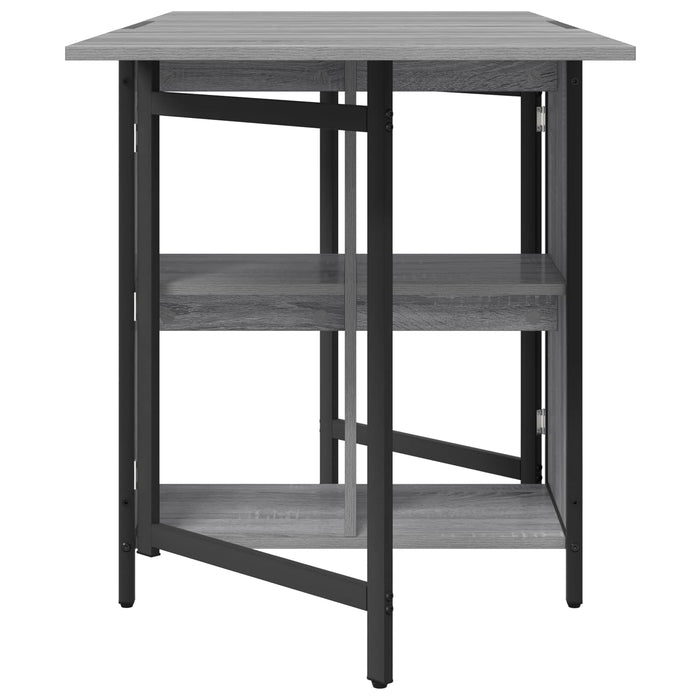 Masă de dining 144 x 60 x 75 cm Lemn prelucrat Sonoma gri - WALTI WALTI