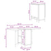 Masă de dining 144 x 60 x 75 cm Lemn prelucrat Sonoma gri - WALTI WALTI
