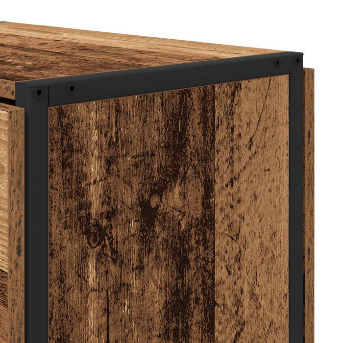 Masă de dining 144 x 60 x 75 cm Lemn prelucrat Lemn vechi - WALTI WALTI