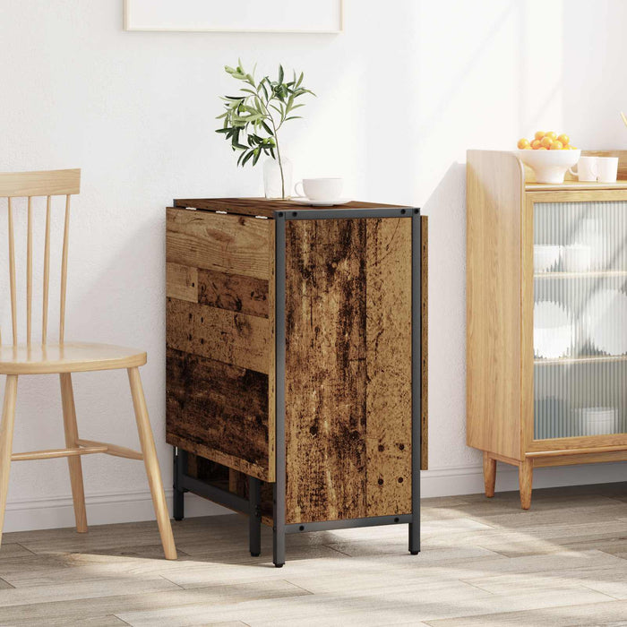 Masă de dining 144 x 60 x 75 cm Lemn prelucrat Lemn vechi - WALTI WALTI