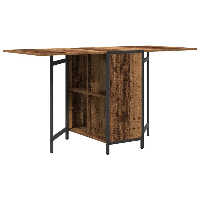 Masă de dining 144 x 60 x 75 cm Lemn prelucrat Lemn vechi - WALTI WALTI