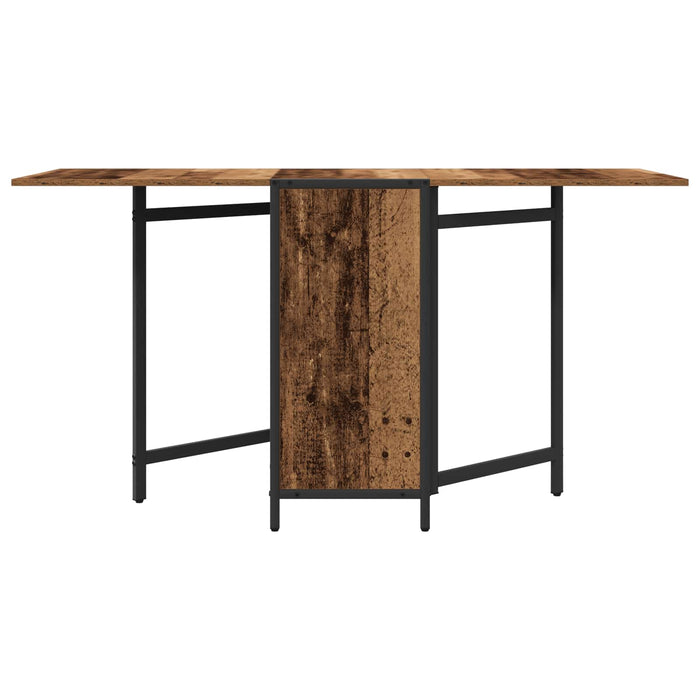 Masă de dining 144 x 60 x 75 cm Lemn prelucrat Lemn vechi - WALTI WALTI