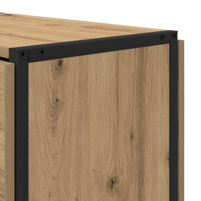 Masă de dining 144 x 60 x 75 cm Lemn prelucrat Stejar Artizanal - WALTI WALTI