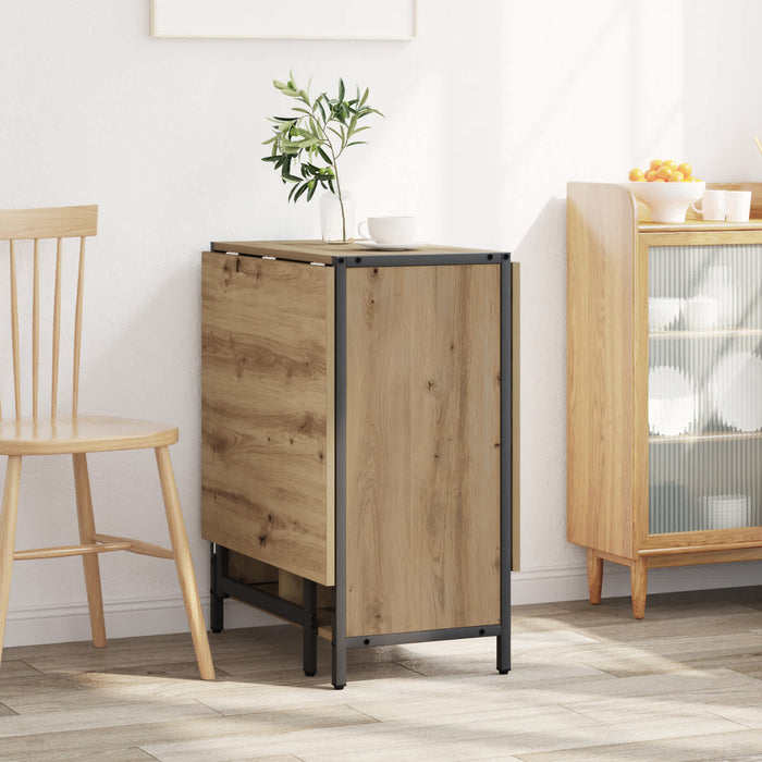 Masă de dining 144 x 60 x 75 cm Lemn prelucrat Stejar Artizanal - WALTI WALTI