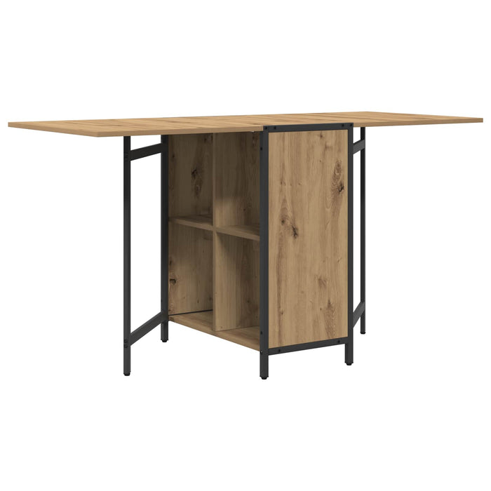 Masă de dining 144 x 60 x 75 cm Lemn prelucrat Stejar Artizanal - WALTI WALTI