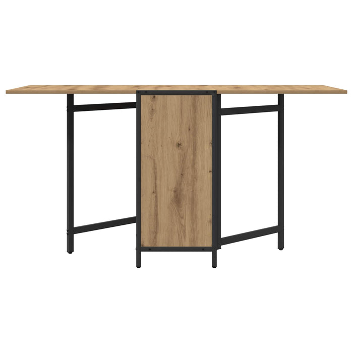 Masă de dining 144 x 60 x 75 cm Lemn prelucrat Stejar Artizanal - WALTI WALTI