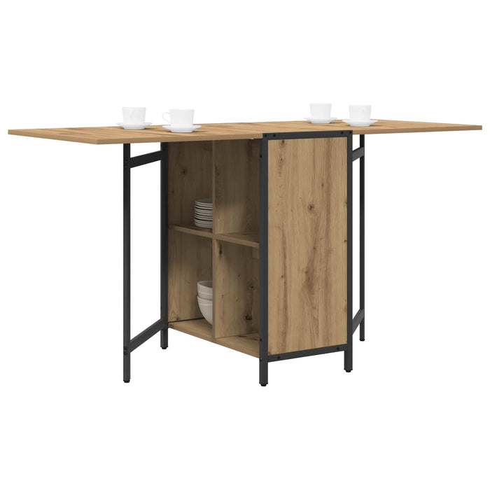 Masă de dining 144 x 60 x 75 cm Lemn prelucrat Stejar Artizanal - WALTI WALTI