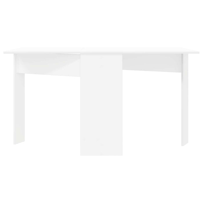 Masă de dining 138 x 70 x 73,5 cm Lemn prelucrat Alb - WALTI WALTI