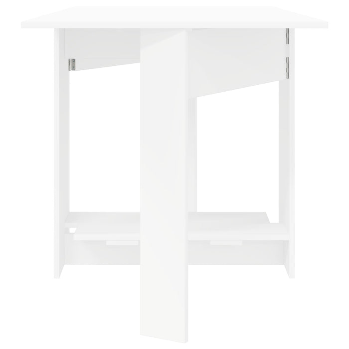 Masă de dining 138 x 70 x 73,5 cm Lemn prelucrat Alb - WALTI WALTI