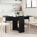 Masă de dining 138 x 70 x 73,5 cm Lemn prelucrat Stejar Negru - WALTI WALTI