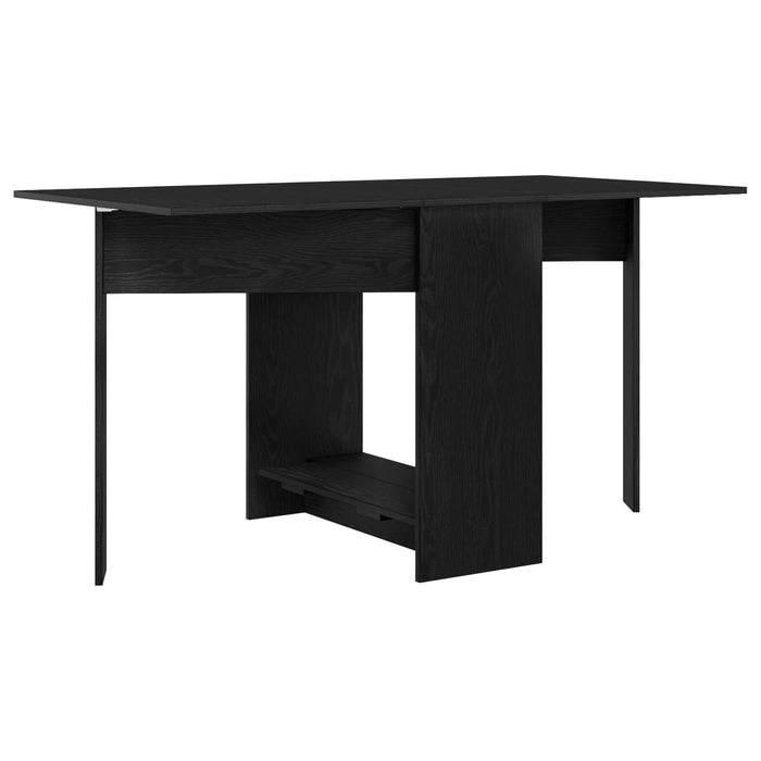 Masă de dining 138 x 70 x 73,5 cm Lemn prelucrat Stejar Negru - WALTI WALTI