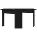Masă de dining 138 x 70 x 73,5 cm Lemn prelucrat Stejar Negru - WALTI WALTI