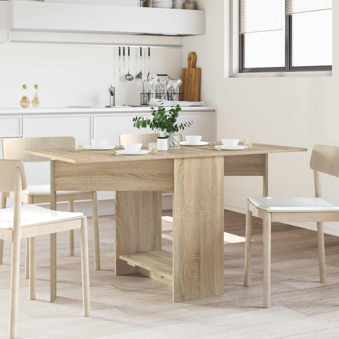 Masă de dining 138 x 70 x 73,5 cm Lemn prelucrat Stejar Sonoma - WALTI WALTI