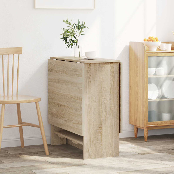 Masă de dining 138 x 70 x 73,5 cm Lemn prelucrat Stejar Sonoma - WALTI WALTI