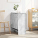 Masă de dining 138 x 70 x 73,5 cm Lemn prelucrat Gri Beton - WALTI WALTI