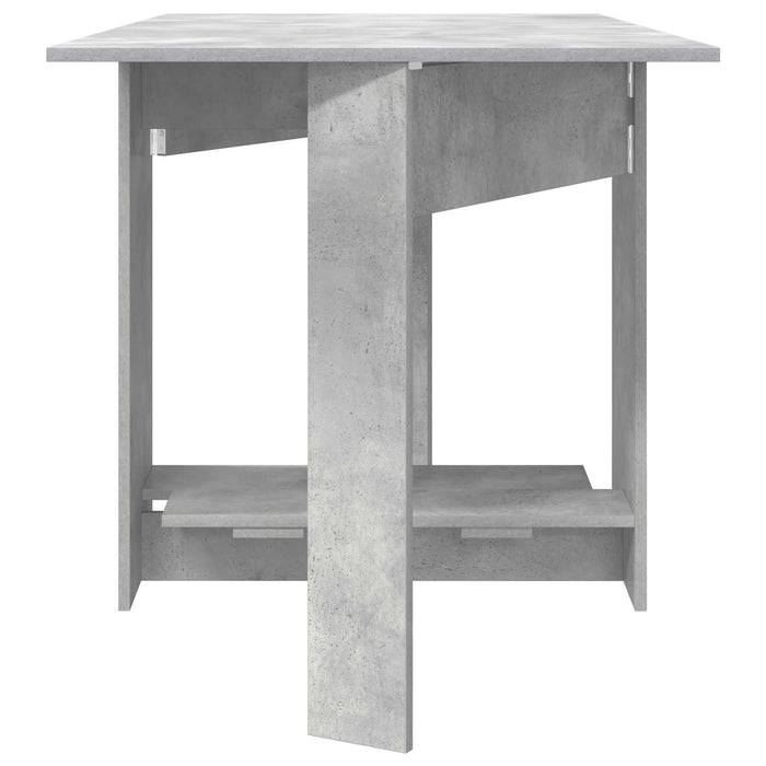 Masă de dining 138 x 70 x 73,5 cm Lemn prelucrat Gri Beton - WALTI WALTI