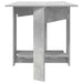Masă de dining 138 x 70 x 73,5 cm Lemn prelucrat Gri Beton - WALTI WALTI