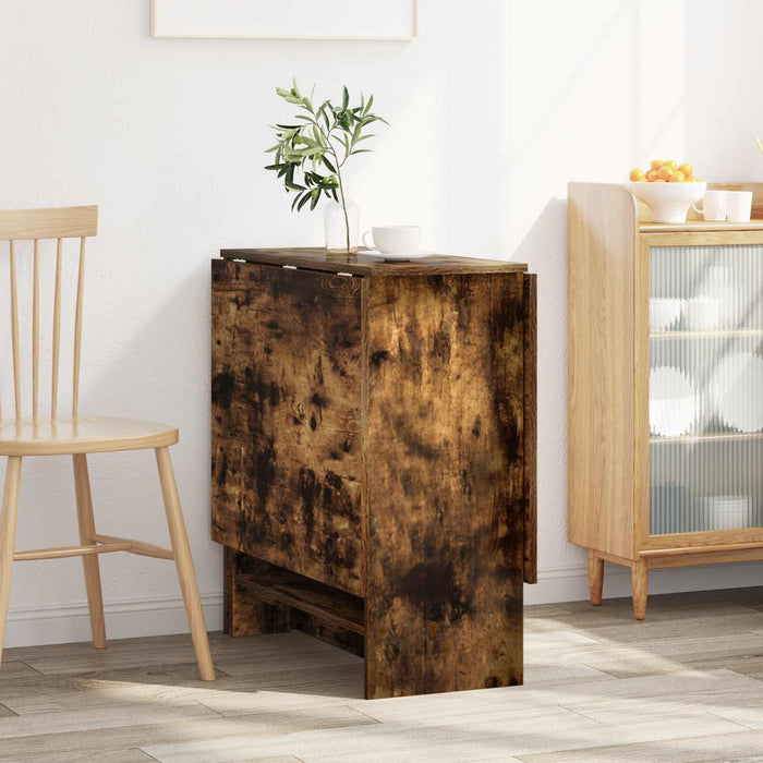 Masă de dining 138 x 70 x 73,5 cm Lemn prelucrat Stejar fumuriu - WALTI WALTI