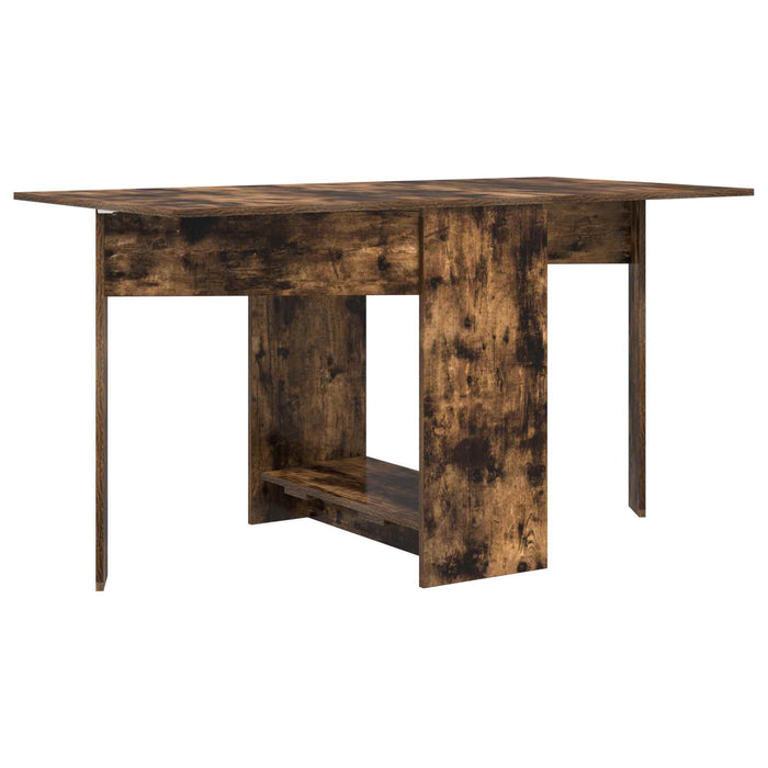 Masă de dining 138 x 70 x 73,5 cm Lemn prelucrat Stejar fumuriu - WALTI WALTI
