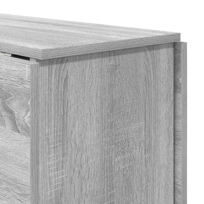 Masă de dining 138 x 70 x 73,5 cm Lemn prelucrat Sonoma gri - WALTI WALTI