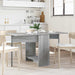 Masă de dining 138 x 70 x 73,5 cm Lemn prelucrat Sonoma gri - WALTI WALTI