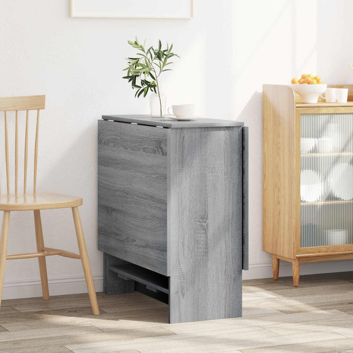 Masă de dining 138 x 70 x 73,5 cm Lemn prelucrat Sonoma gri - WALTI WALTI