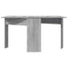 Masă de dining 138 x 70 x 73,5 cm Lemn prelucrat Sonoma gri - WALTI WALTI