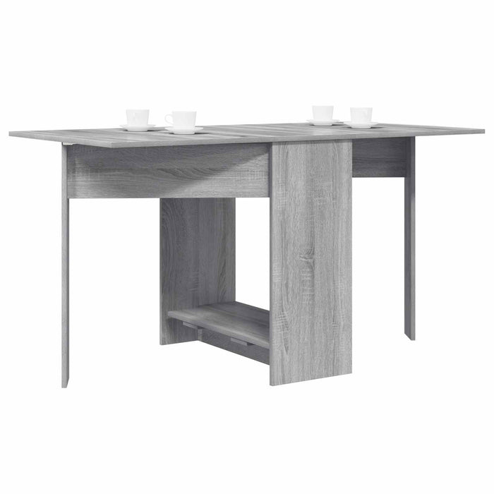 Masă de dining 138 x 70 x 73,5 cm Lemn prelucrat Sonoma gri - WALTI WALTI