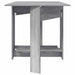 Masă de dining 138 x 70 x 73,5 cm Lemn prelucrat Sonoma gri - WALTI WALTI