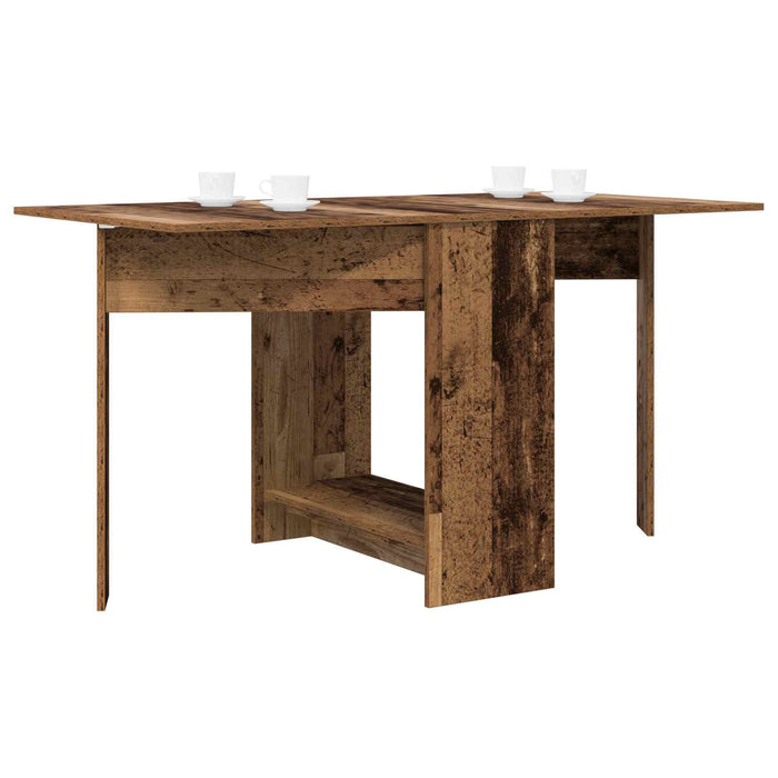 Masă de dining 138 x 70 x 73,5 cm Lemn prelucrat Lemn vechi - WALTI WALTI