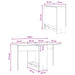 Masă de dining 138 x 70 x 73,5 cm Lemn prelucrat - WALTI WALTI