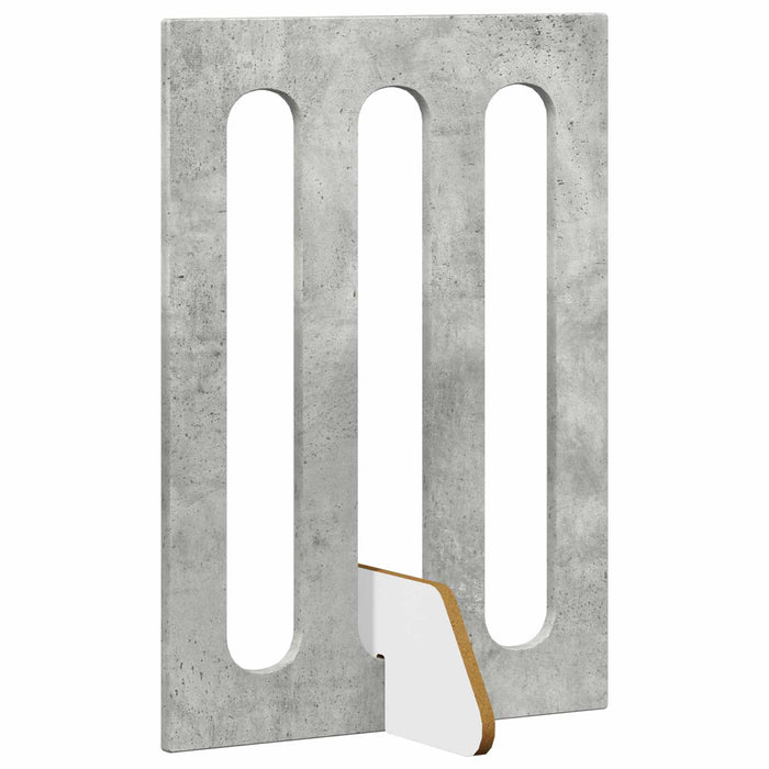 Țarc pliabil pentru animale de companie 2 pcs Gri Beton WALTI