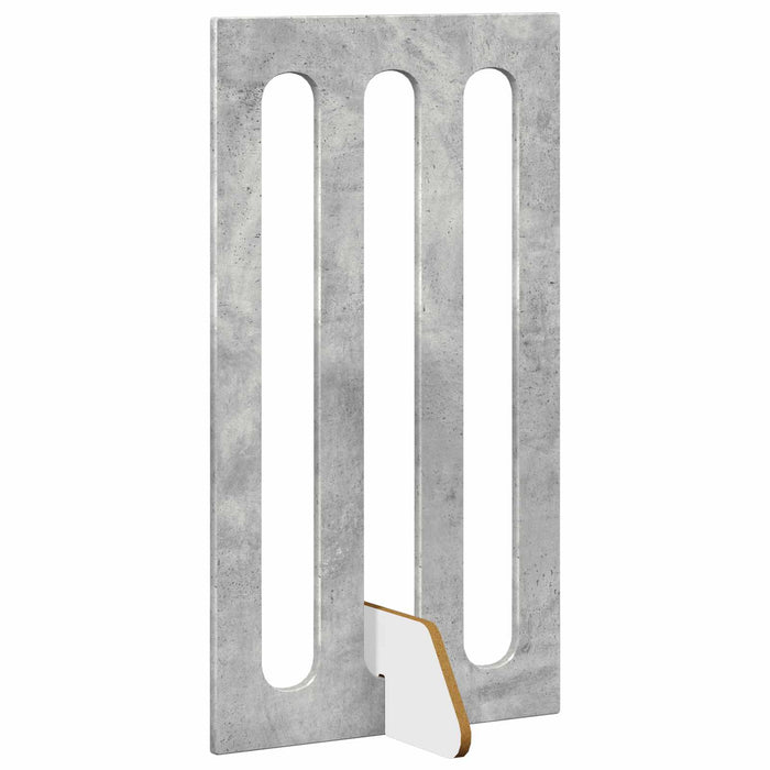 Țarc pliabil pentru animale de companie 2 pcs Gri Beton WALTI