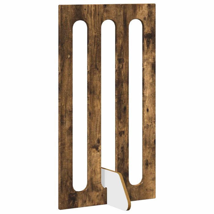 Țarc pliabil pentru animale de companie 4 pcs Stejar Afumat WALTI