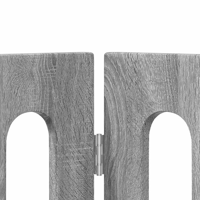 Țarc pliabil pentru animale de companie 2 pcs Sonoma gri WALTI
