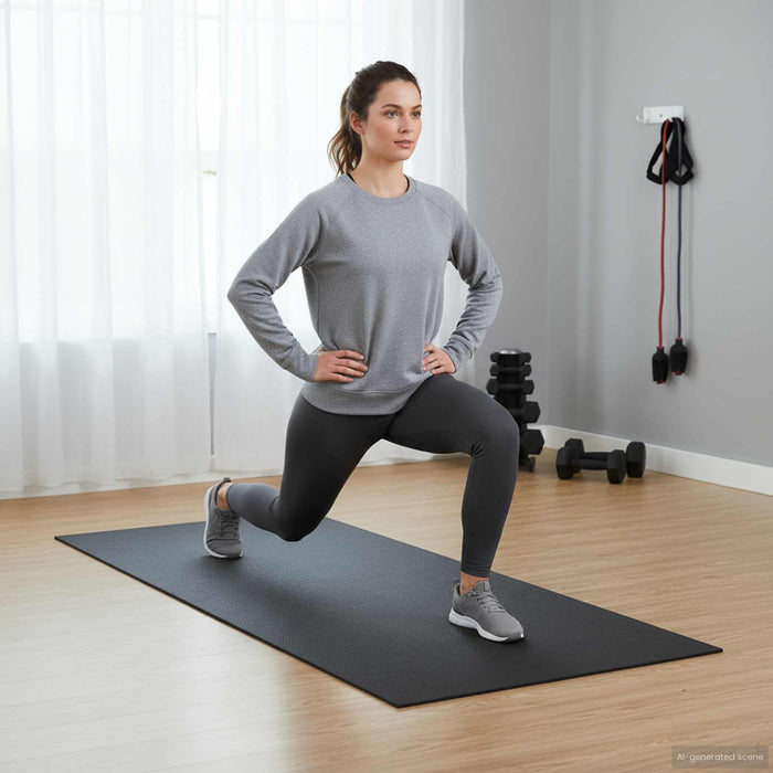 Saltea de Protecție Sport Negru 180 x 75 x 0,6 cm - WALTI WALTI