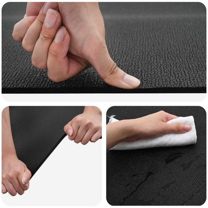 Saltea de Protecție Sport Negru 180 x 75 x 0,6 cm - WALTI WALTI