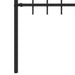 Gard cu țărușe Negru 200 x 130 cm Oțel vopsit electrostatic - WALTI WALTI