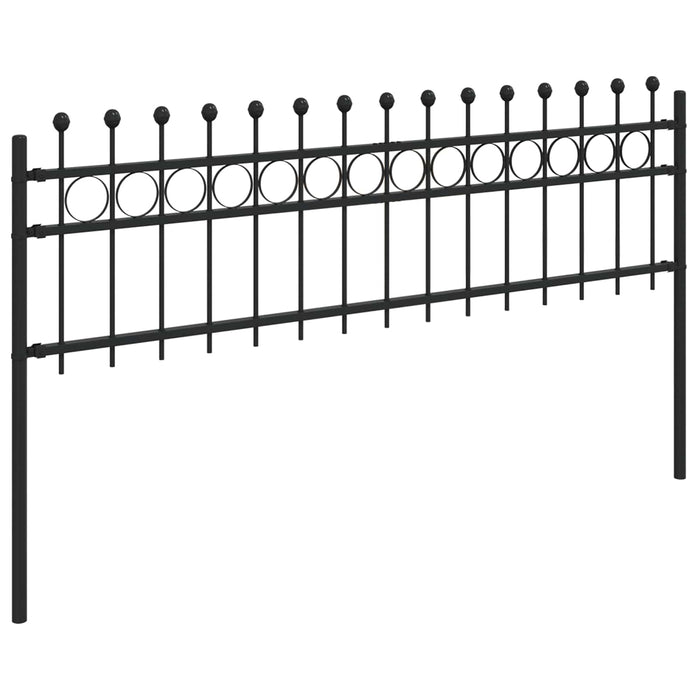 Zăbrele in Formă de Inel Negru 200 x 130 cm - WALTI WALTI