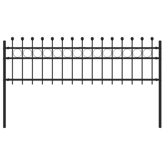 Zăbrele in Formă de Inel Negru 200 x 130 cm - WALTI WALTI