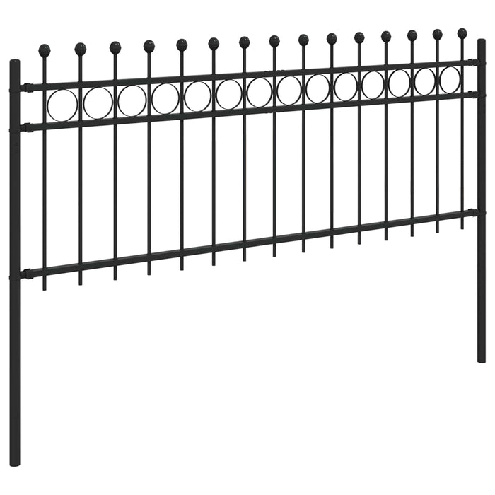 Zăbrele in Formă de Inel Negru 200 x 130 cm - WALTI WALTI