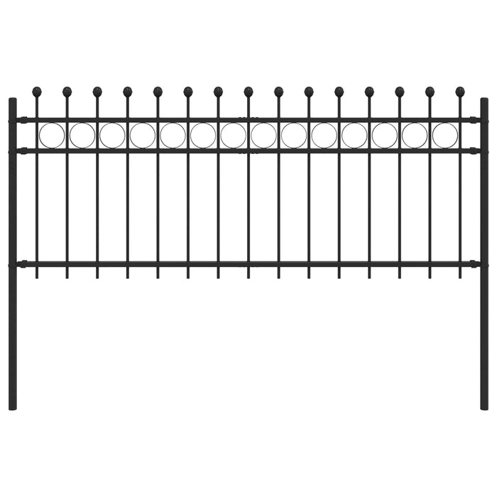 Zăbrele in Formă de Inel Negru 200 x 130 cm - WALTI WALTI