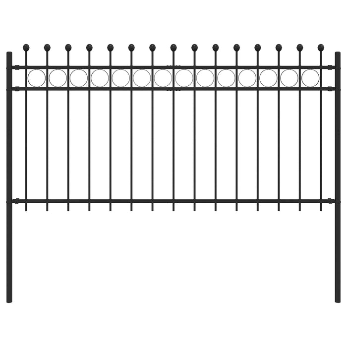 Zăbrele in Formă de Inel Negru 200 x 150 cm - WALTI WALTI