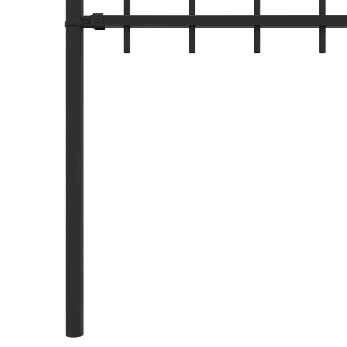 Zăbrele in Formă de Inel Negru 200 x 130 cm - WALTI WALTI