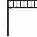 Gard Spike Ring Negru 200 x 130 cm Oțel vopsit electrostatic - WALTI WALTI