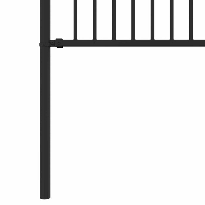 Gard Spike Ring Negru 200 x 150 cm Oțel vopsit electrostatic - WALTI WALTI