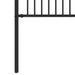 Gard Spike Ring Negru 200 x 130 cm Oțel vopsit electrostatic - WALTI WALTI